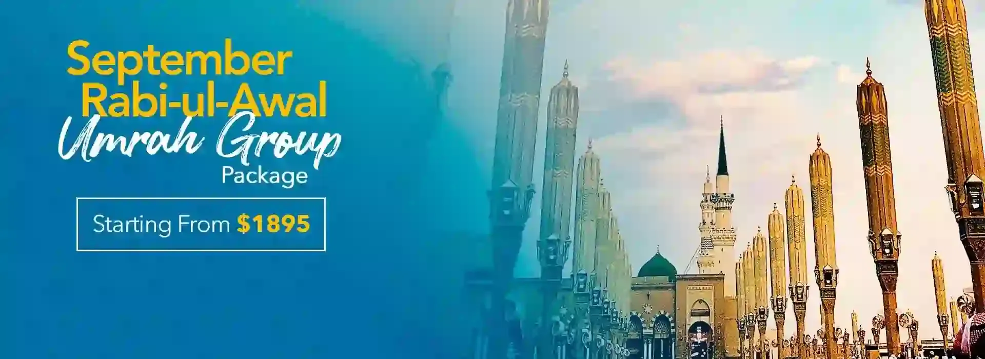 September Rabi-ul-Awal Umrah Group Package