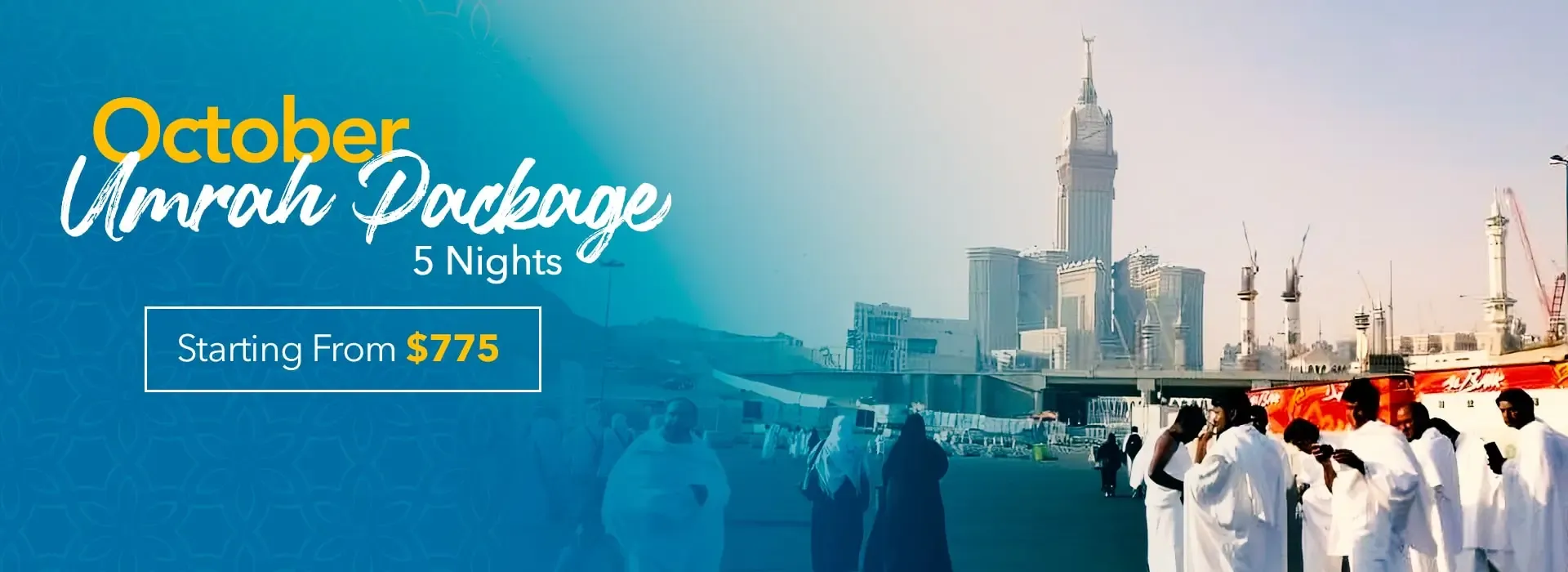 5 Nights October Umrah Package